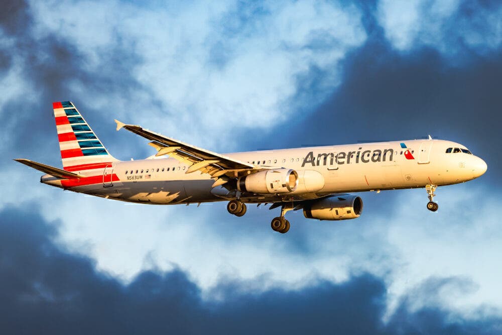 american airlines airbus 320